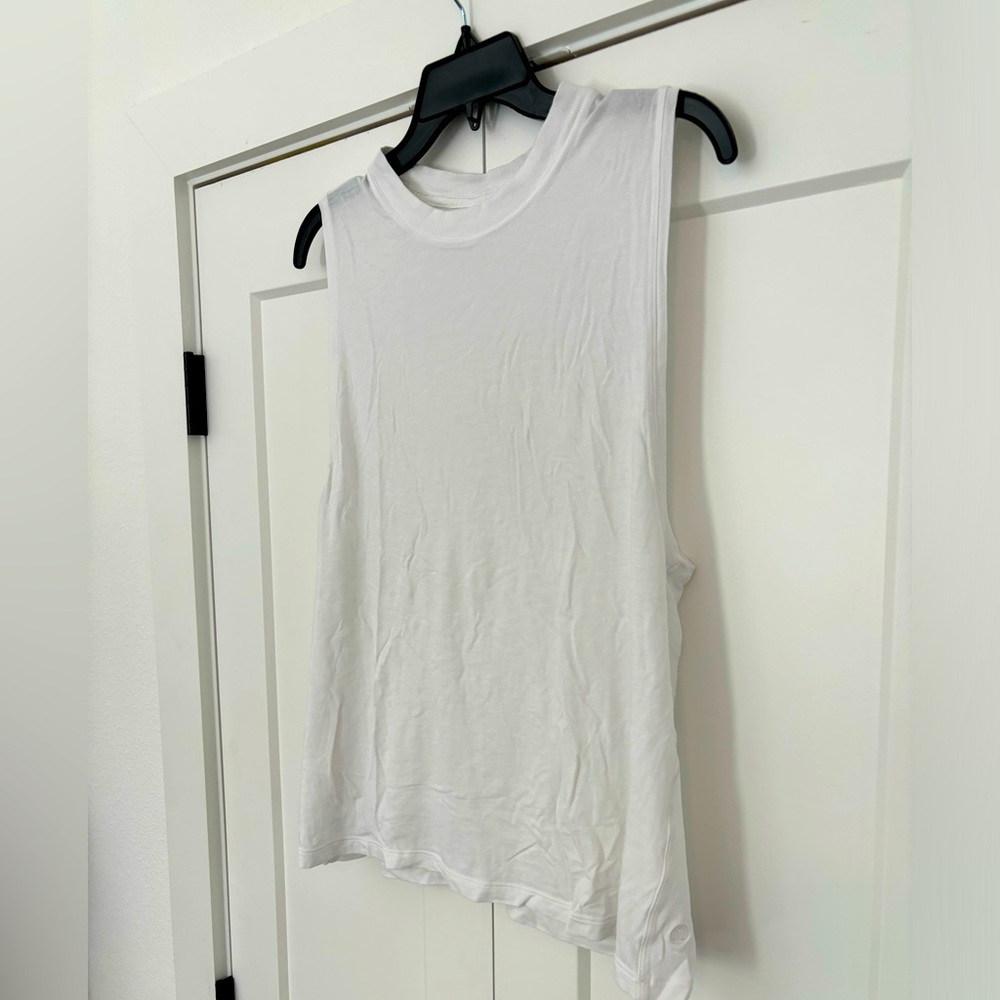 Lululemon White Workout Tank